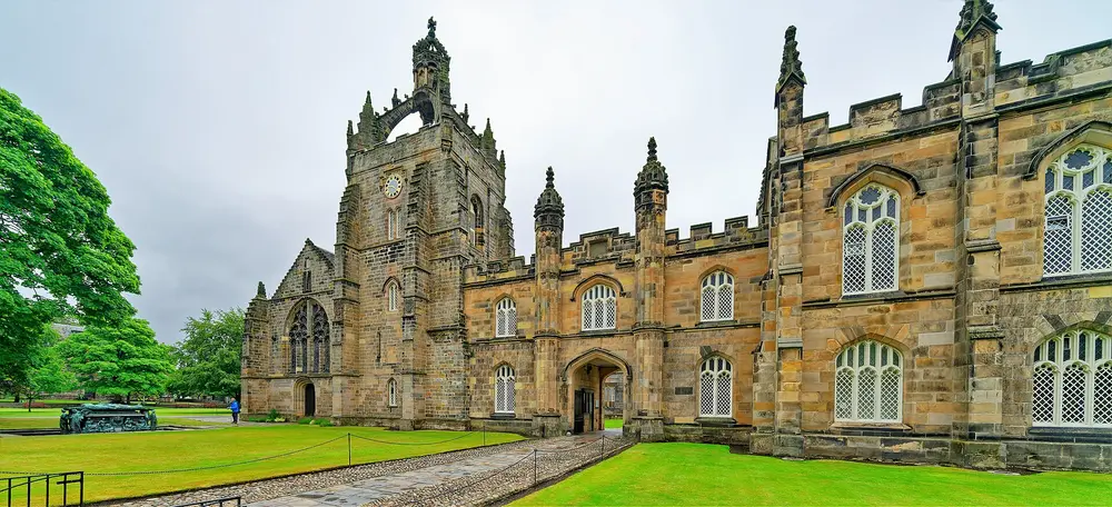 King's College and its iconic crown tower, Old Aberdeen campus, University of Aberdeen