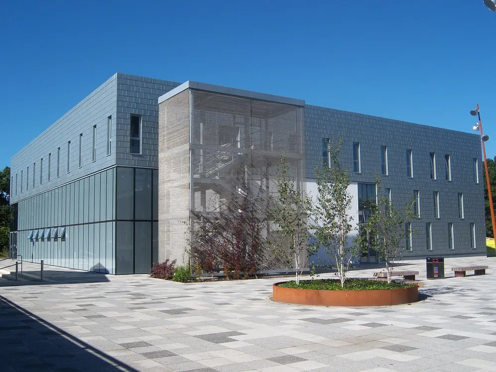 School of Arts (Jarman Building), University of Kent Canterbury campus — host campus of Kent and Medway Medical School (KMMS)